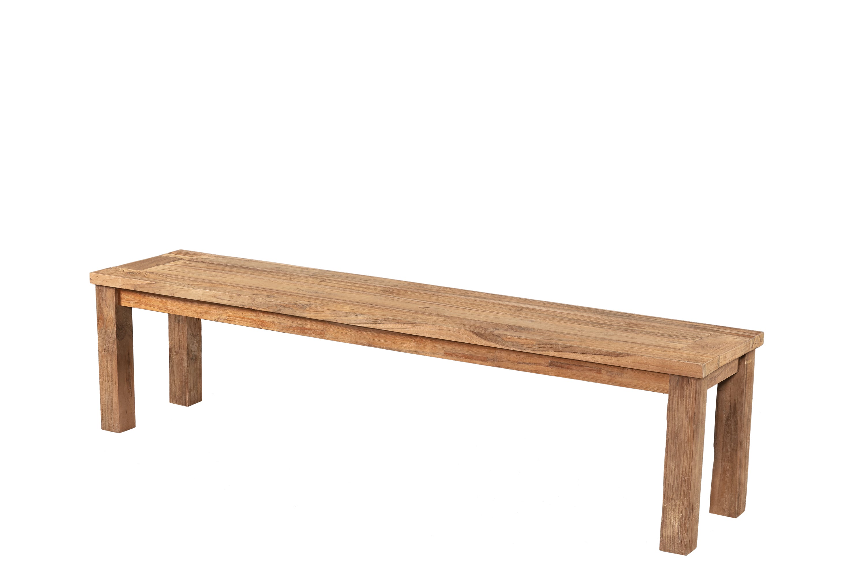 Minimal Solid Wood Dining Bench
