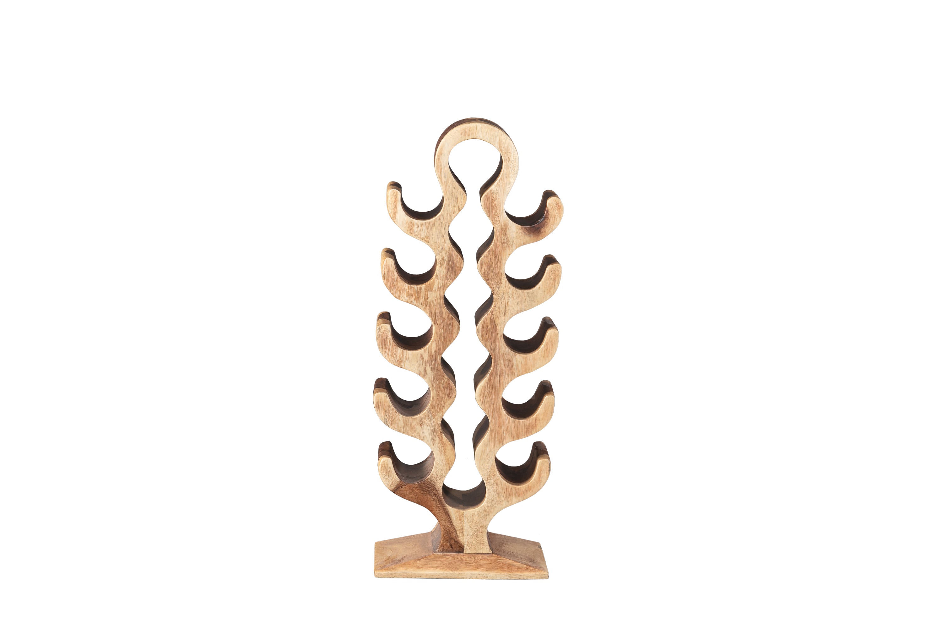 Double Compartment Suar Wine Rack 100 CM