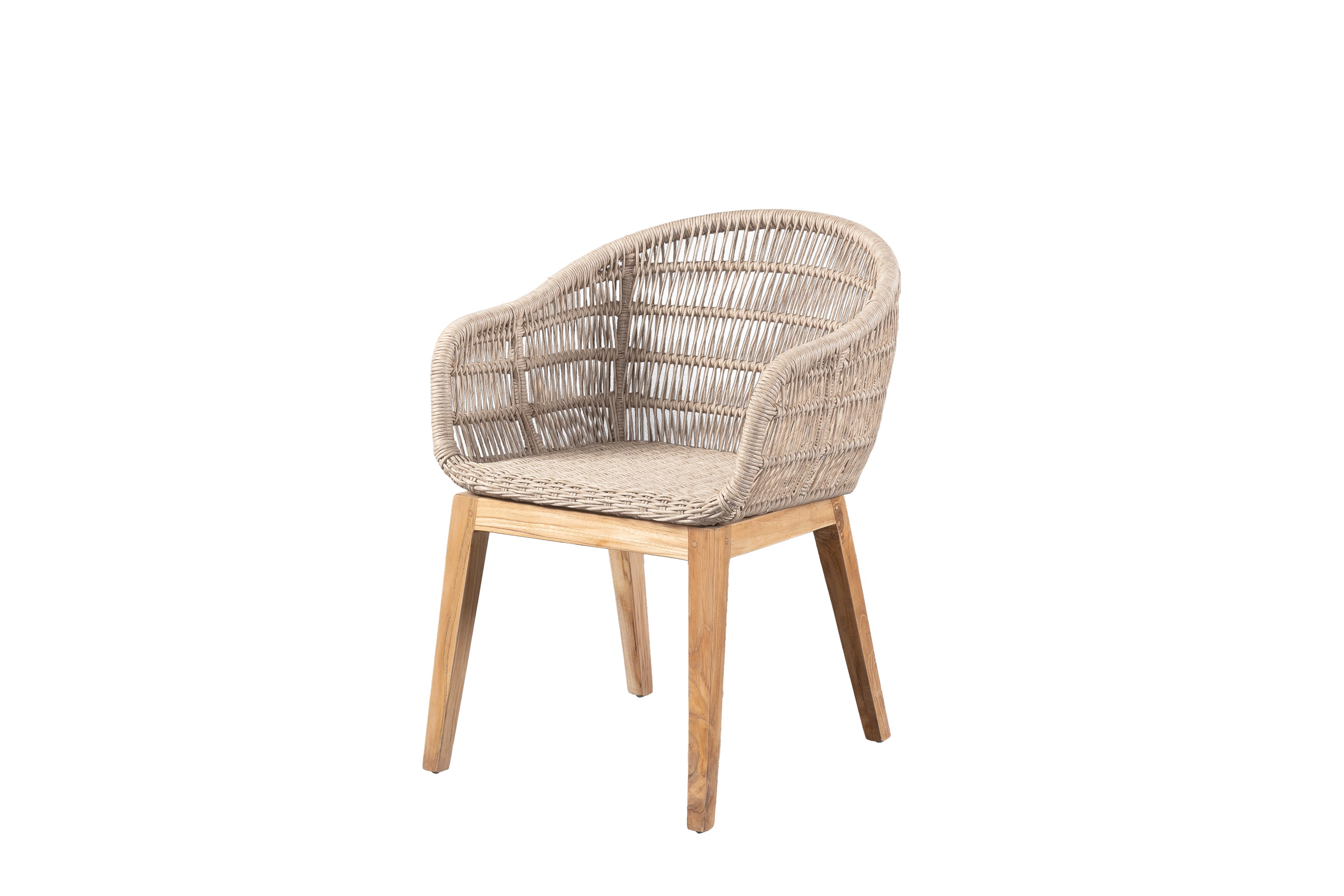 Woven Rattan Dining Chair
