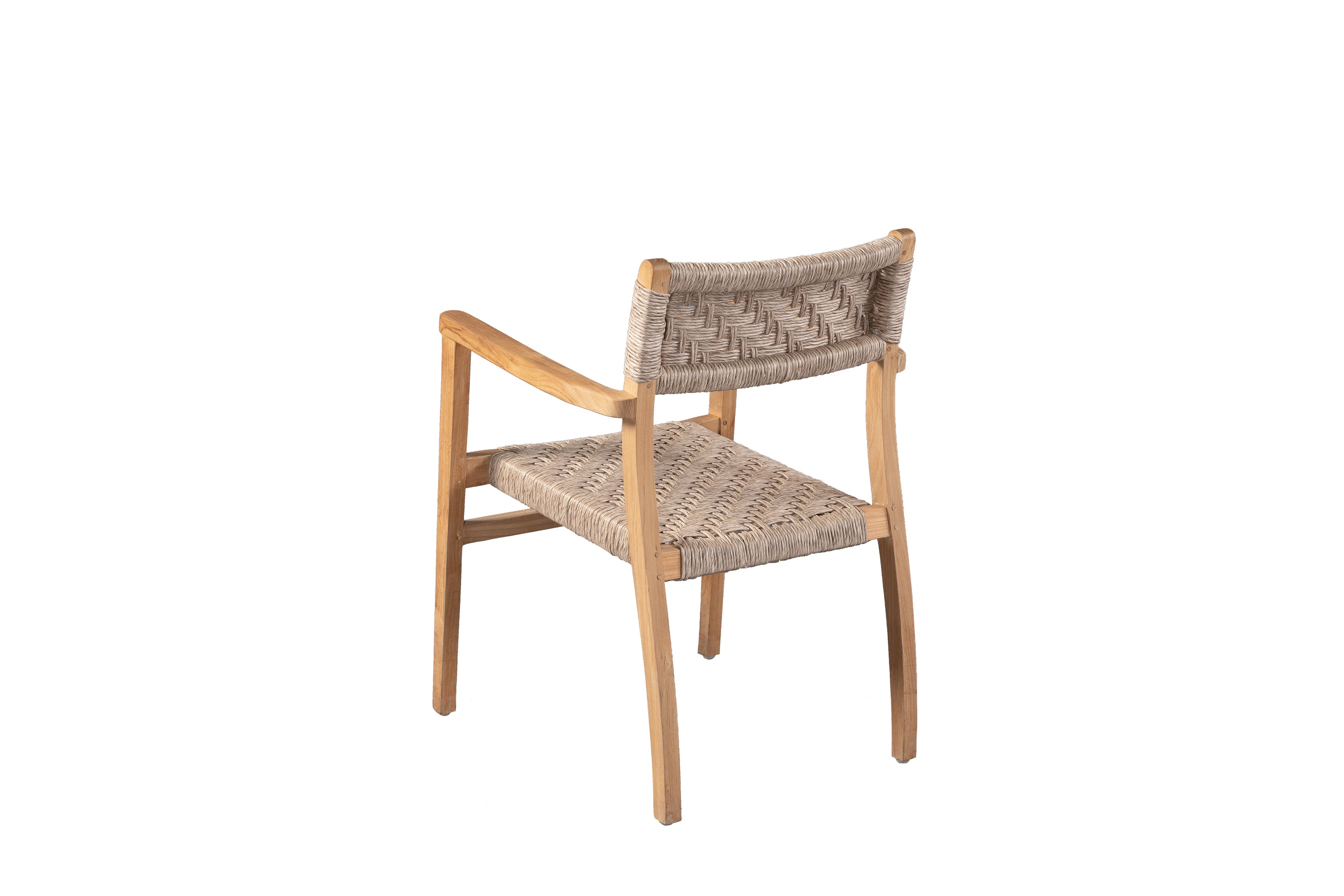 Handwoven Rope Dining Chair