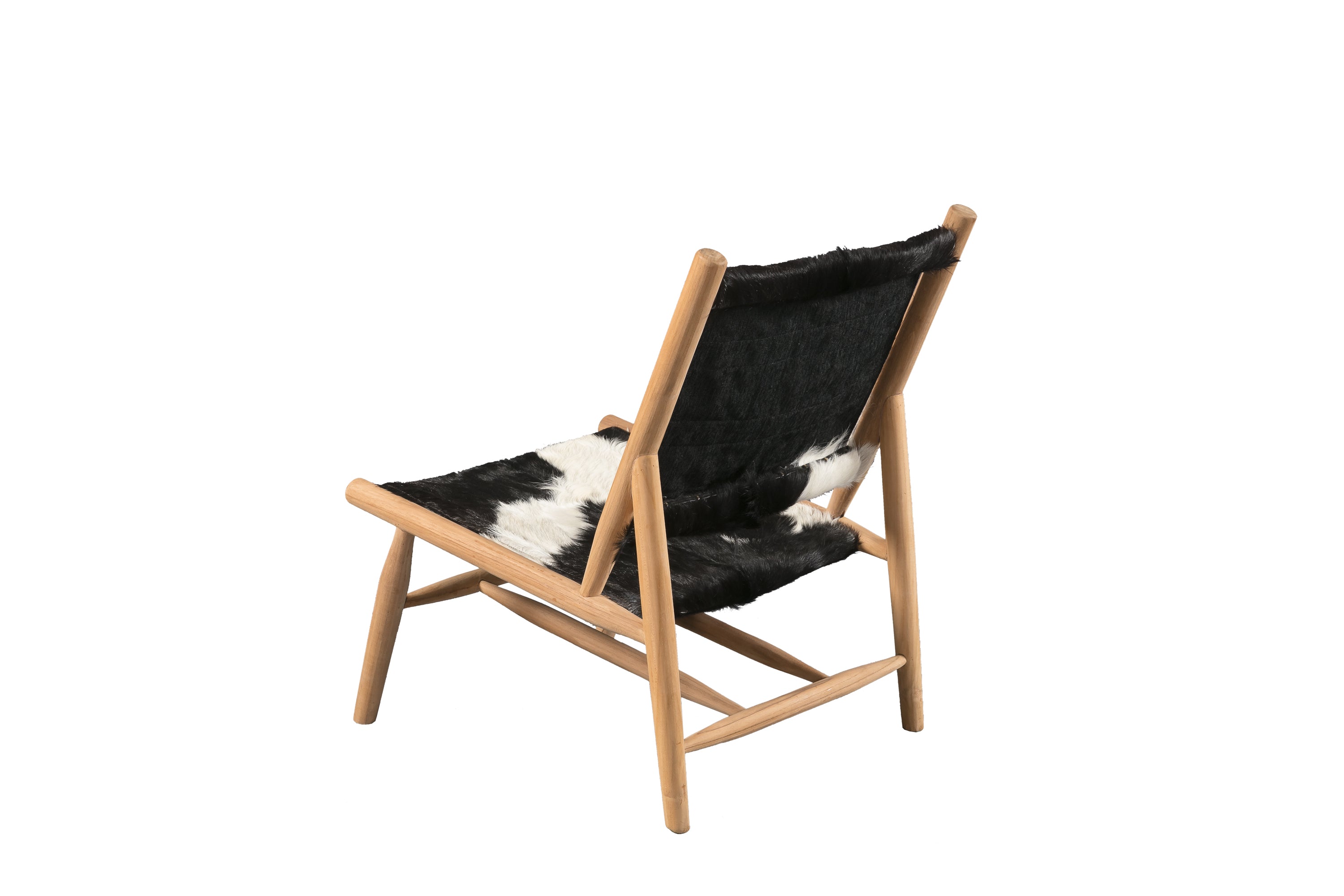 Natural Hide Accent Lounge Chair